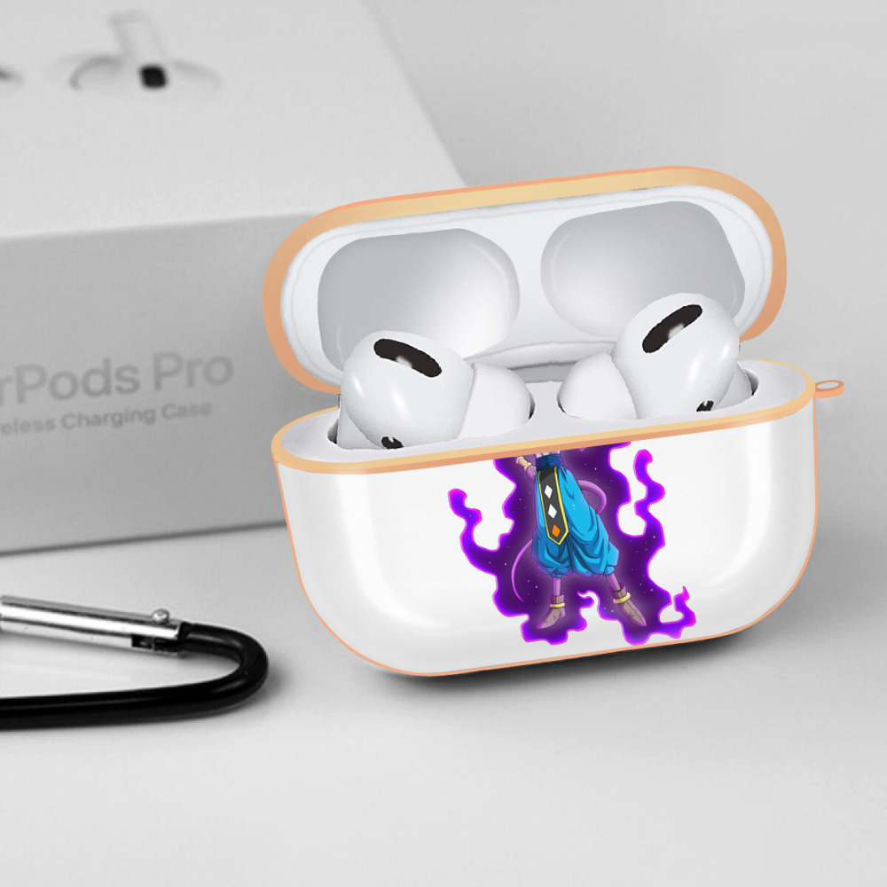 ドラゴンボール ビルス 破壊神ビルス DRAGON BALL Beerus Birusu 【AirPods Pro用】ハードシェル保護ケース｜耐衝撃・防指紋・カラビナ付き商品仕様