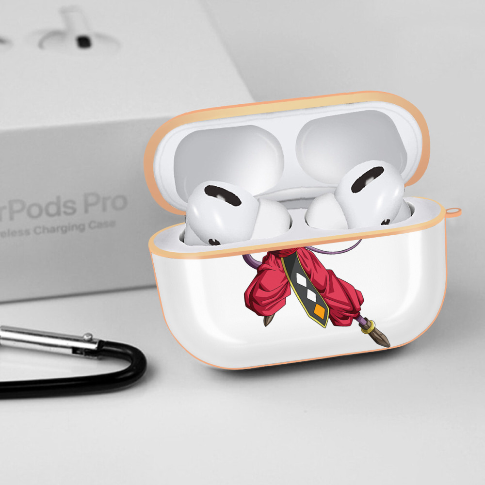 ドラゴンボール ビルス 破壊神ビルス DRAGON BALL Beerus Birusu 【AirPods Pro用】ハードシェル保護ケース｜耐衝撃・防指紋・カラビナ付き商品仕様