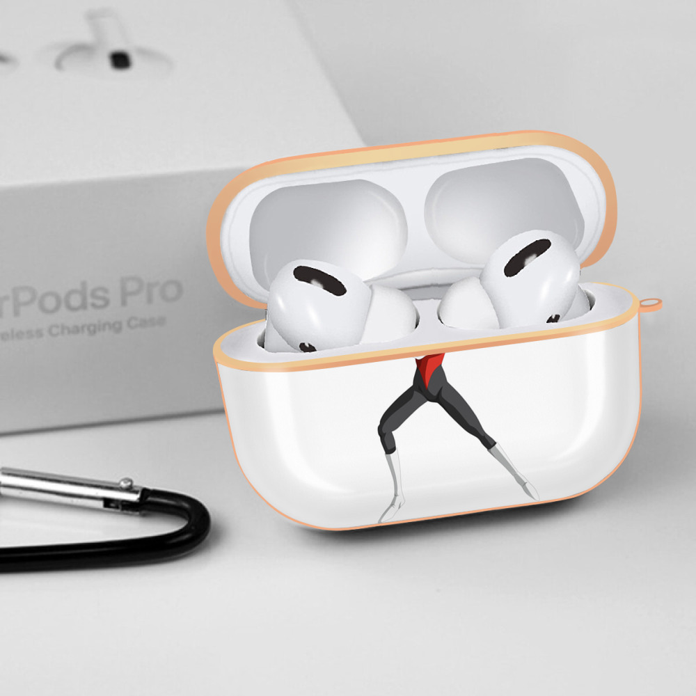ドラゴンボール ビルス 破壊神ビルス DRAGON BALL Beerus Birusu 【AirPods Pro用】ハードシェル保護ケース｜耐衝撃・防指紋・カラビナ付き商品仕様