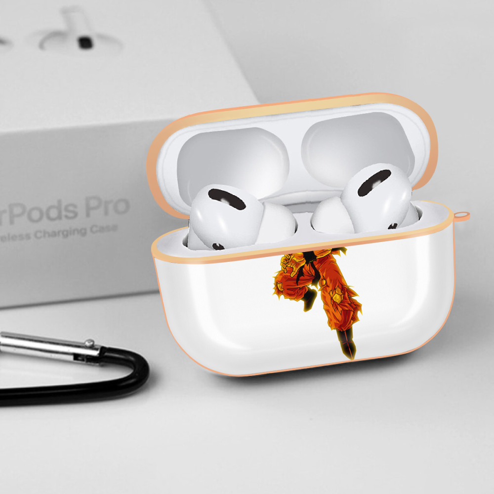 ドラゴンボール 孫 悟飯（そんごはん）DRAGON BALL Son Gohan 【AirPods Pro用】ハードシェル保護ケース｜耐衝撃・防指紋・カラビナ付き商品仕様