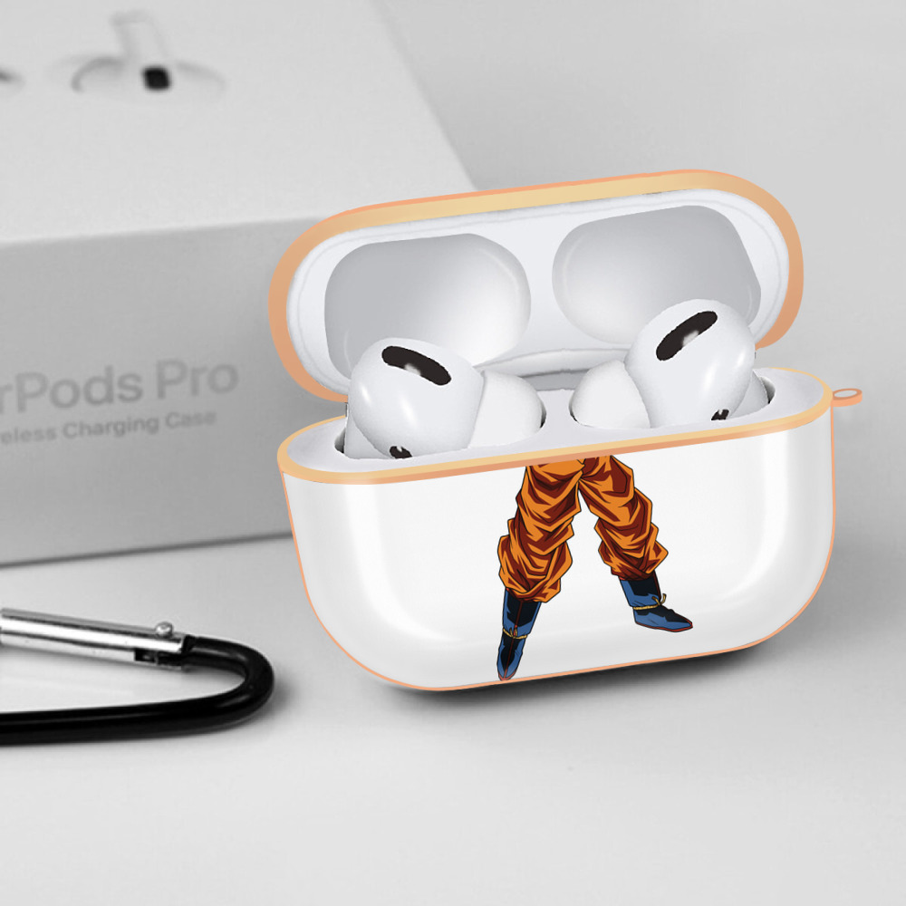 ドラゴンボール 孫 悟飯（そんごはん）DRAGON BALL Son Gohan 【AirPods Pro用】ハードシェル保護ケース｜耐衝撃・防指紋・カラビナ付き商品仕様