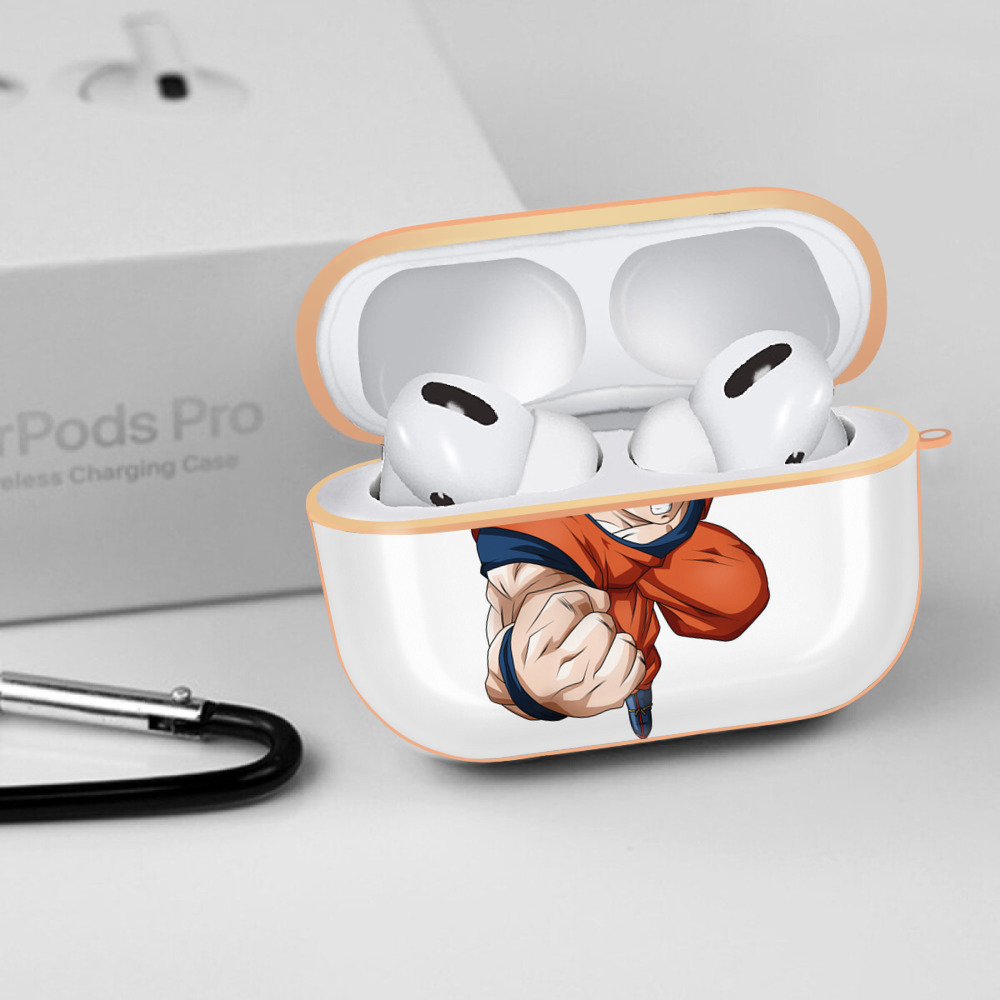 ドラゴンボール 孫 悟飯（そんごはん）DRAGON BALL Son Gohan 【AirPods Pro用】ハードシェル保護ケース｜耐衝撃・防指紋・カラビナ付き商品仕様