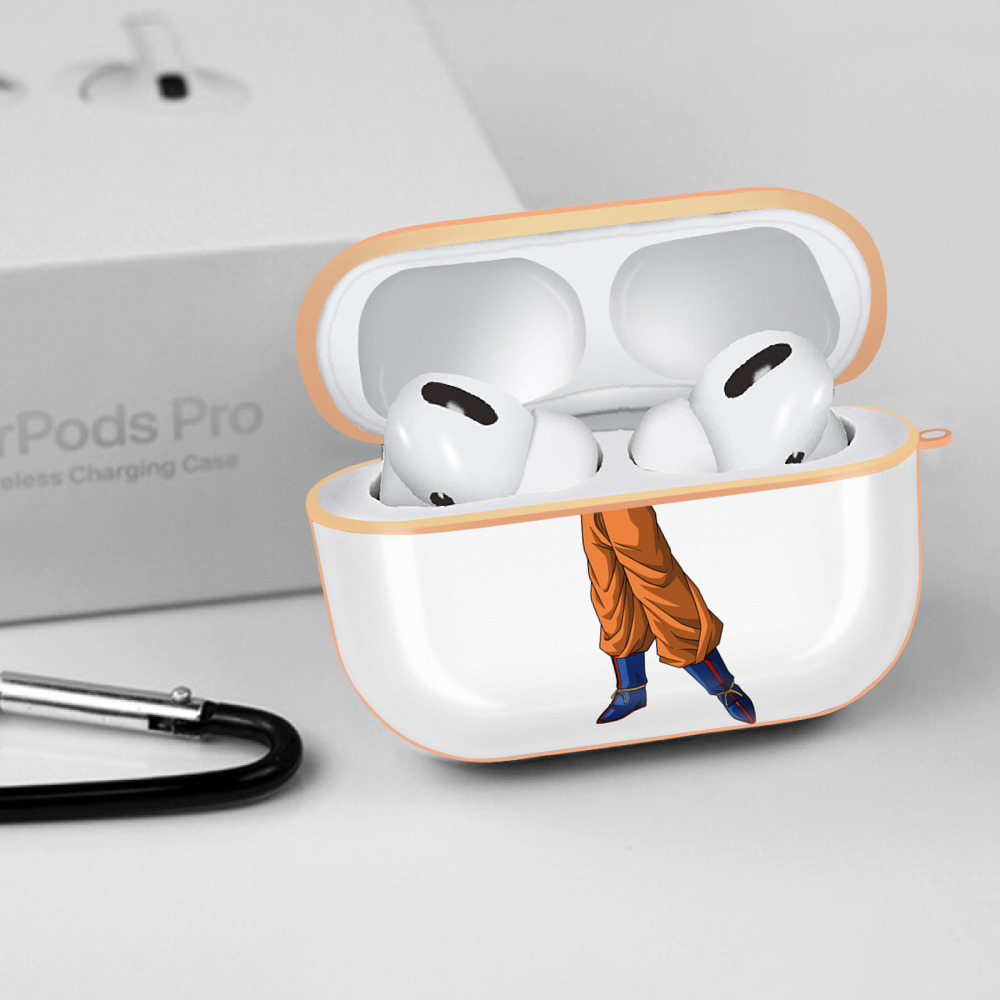 ドラゴンボール 孫 悟飯（そんごはん）DRAGON BALL Son Gohan 【AirPods Pro用】ハードシェル保護ケース｜耐衝撃・防指紋・カラビナ付き商品仕様
