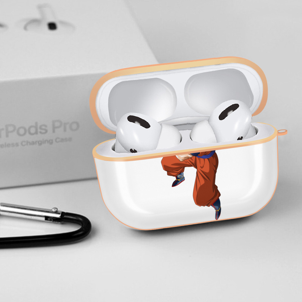 ドラゴンボール 孫 悟飯（そんごはん）DRAGON BALL Son Gohan 【AirPods Pro用】ハードシェル保護ケース｜耐衝撃・防指紋・カラビナ付き商品仕様