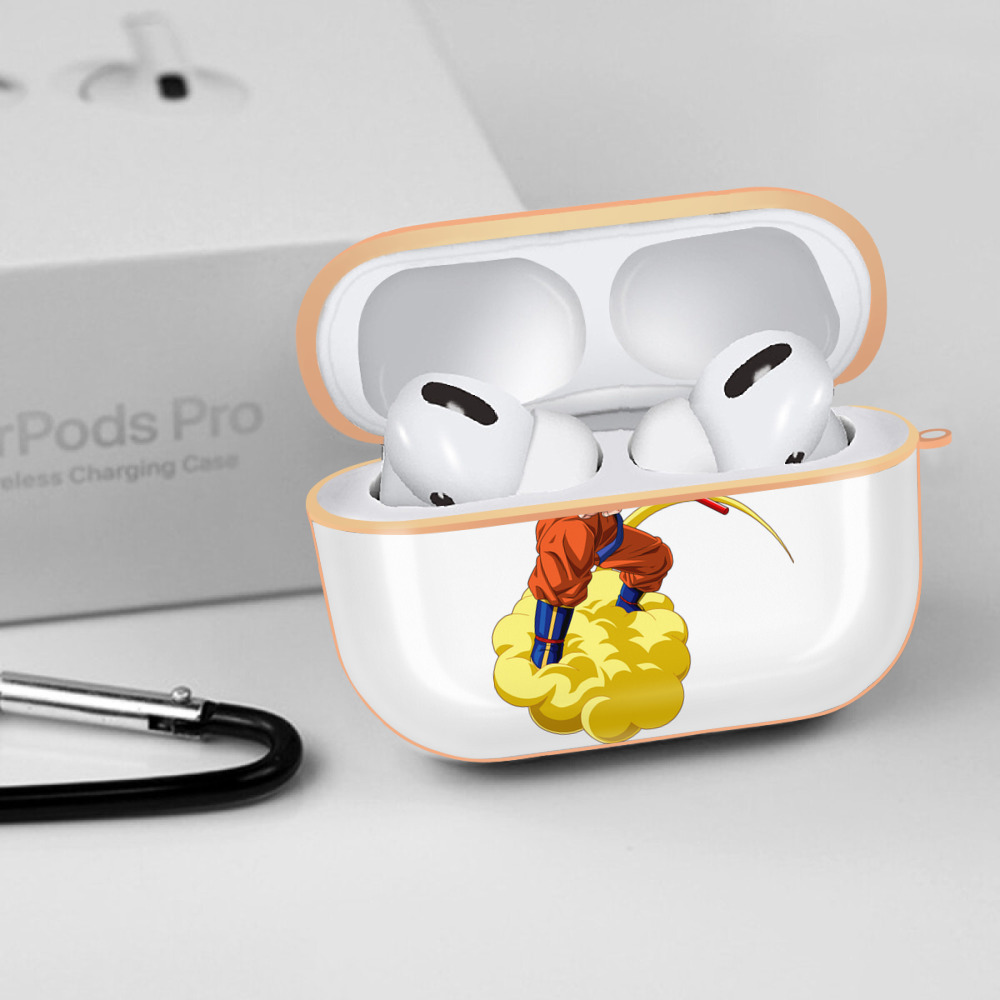 ドラゴンボール 孫 悟飯（そんごはん）DRAGON BALL Son Gohan 【AirPods Pro用】ハードシェル保護ケース｜耐衝撃・防指紋・カラビナ付き商品仕様