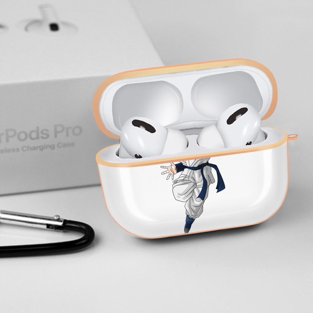 ドラゴンボール 孫 悟飯（そんごはん）DRAGON BALL Son Gohan 【AirPods Pro用】ハードシェル保護ケース｜耐衝撃・防指紋・カラビナ付き商品仕様