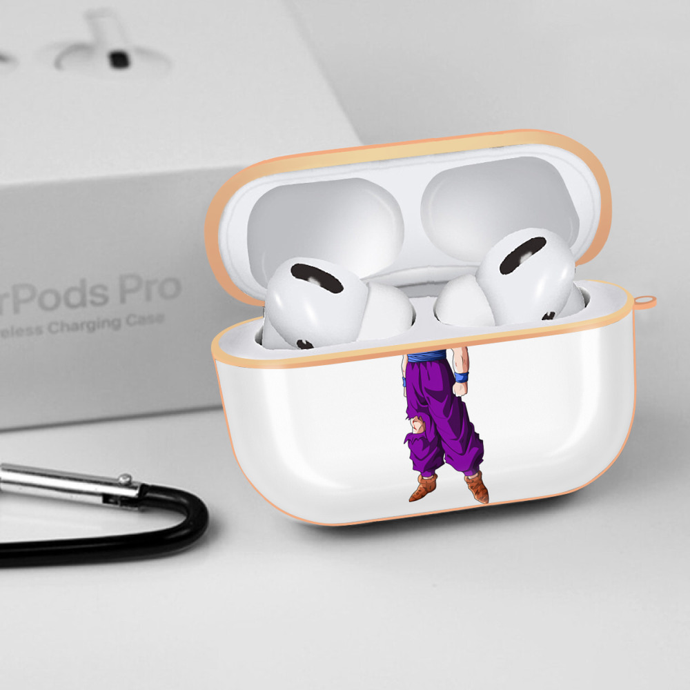 ドラゴンボール 孫 悟飯（そんごはん）DRAGON BALL Son Gohan 【AirPods Pro用】ハードシェル保護ケース｜耐衝撃・防指紋・カラビナ付き商品仕様