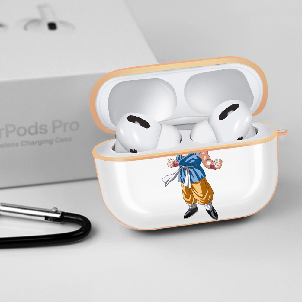 ドラゴンボール 孫 悟飯（そんごはん）DRAGON BALL Son Gohan 【AirPods Pro用】ハードシェル保護ケース｜耐衝撃・防指紋・カラビナ付き商品仕様