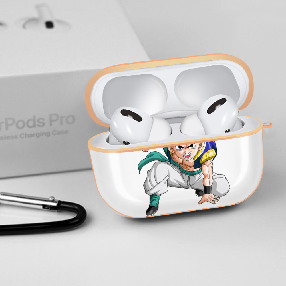 ドラゴンボール 孫 悟飯（そんごはん）DRAGON BALL Son Gohan 【AirPods Pro用】ハードシェル保護ケース｜耐衝撃・防指紋・カラビナ付き商品仕様