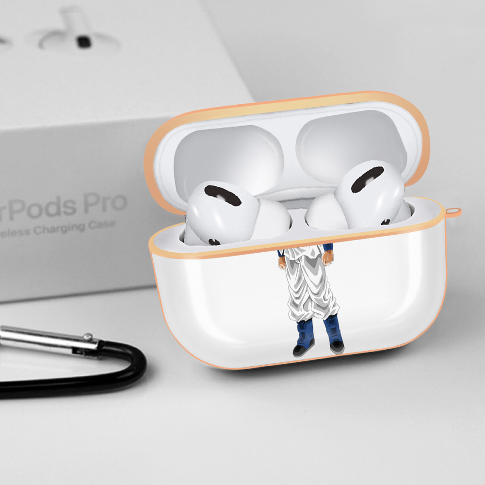 ドラゴンボール 孫 悟飯（そんごはん）DRAGON BALL Son Gohan 【AirPods Pro用】ハードシェル保護ケース｜耐衝撃・防指紋・カラビナ付き商品仕様