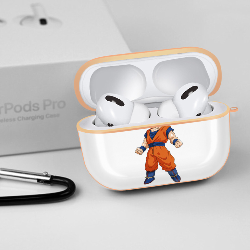 ドラゴンボール 孫 悟飯（そんごはん）DRAGON BALL Son Gohan 【AirPods Pro用】ハードシェル保護ケース｜耐衝撃・防指紋・カラビナ付き商品仕様