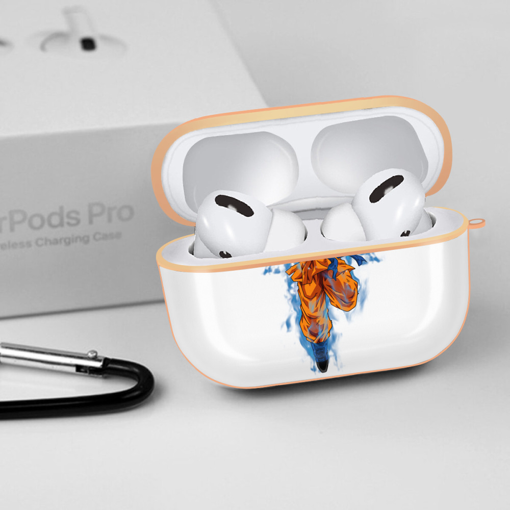 ドラゴンボール 孫 悟飯（そんごはん）DRAGON BALL Son Gohan 【AirPods Pro用】ハードシェル保護ケース｜耐衝撃・防指紋・カラビナ付き商品仕様