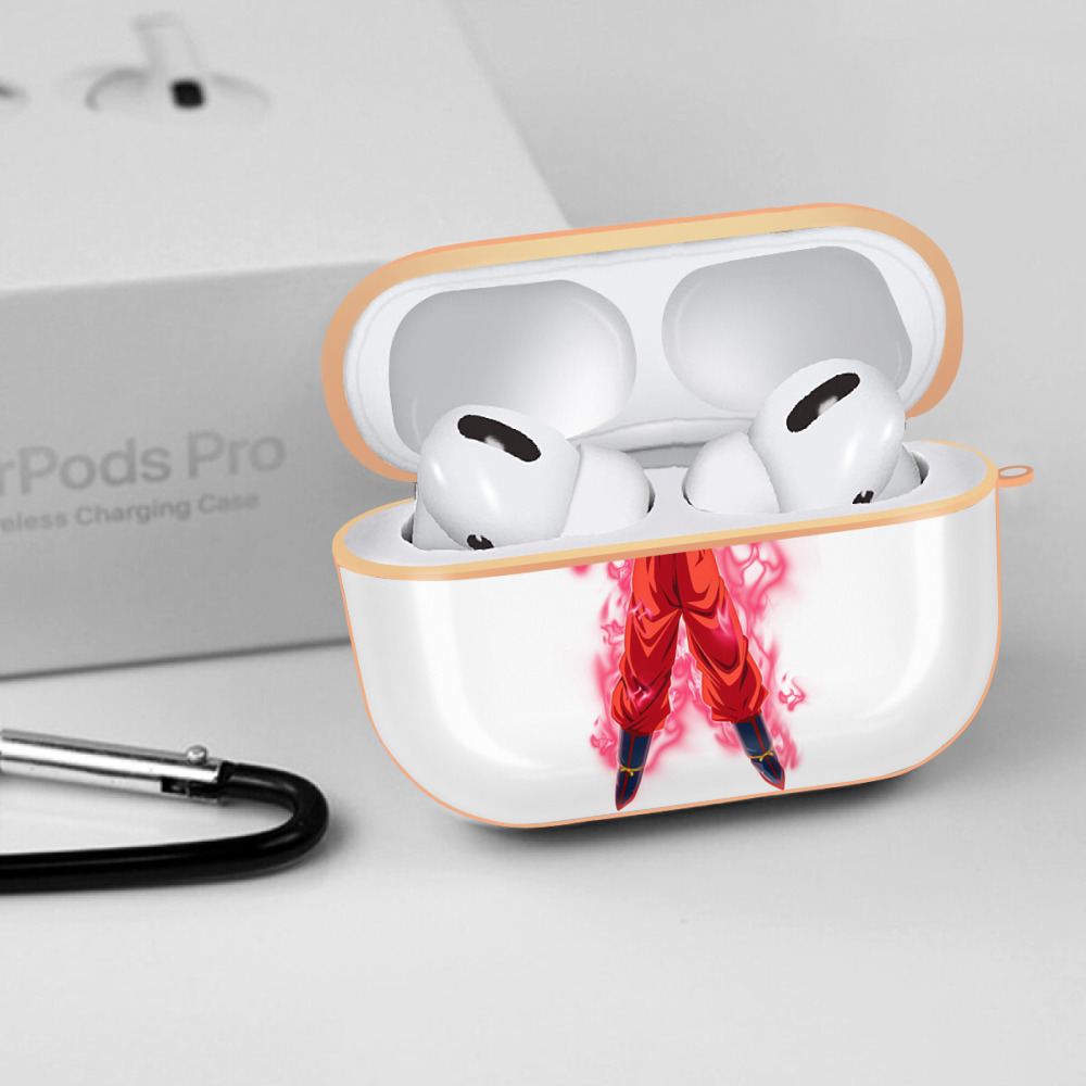 ドラゴンボール 孫 悟飯（そんごはん）DRAGON BALL Son Gohan 【AirPods Pro用】ハードシェル保護ケース｜耐衝撃・防指紋・カラビナ付き商品仕様