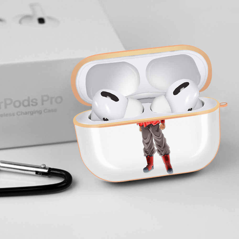 ドラゴンボール 孫 悟飯（そんごはん）DRAGON BALL Son Gohan 【AirPods Pro用】ハードシェル保護ケース｜耐衝撃・防指紋・カラビナ付き商品仕様