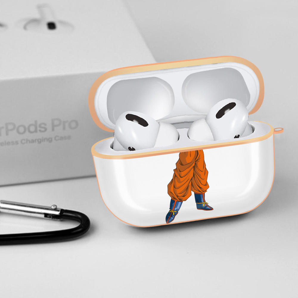 ドラゴンボール 孫 悟飯（そんごはん）DRAGON BALL Son Gohan 【AirPods Pro用】ハードシェル保護ケース｜耐衝撃・防指紋・カラビナ付き商品仕様