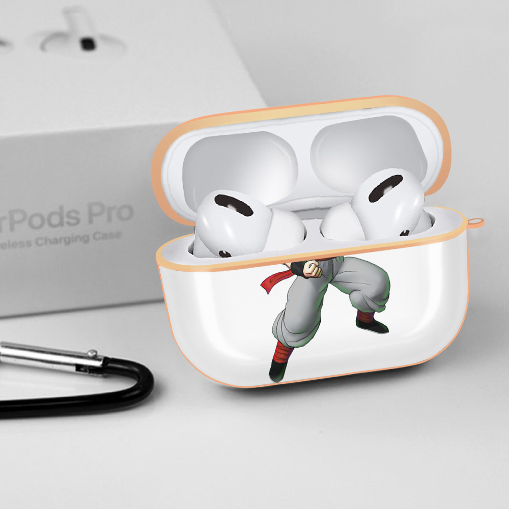 ドラゴンボール クリリン DRAGON BALL krillin 【AirPods Pro用】ハードシェル保護ケース｜耐衝撃・防指紋・カラビナ付き商品仕様