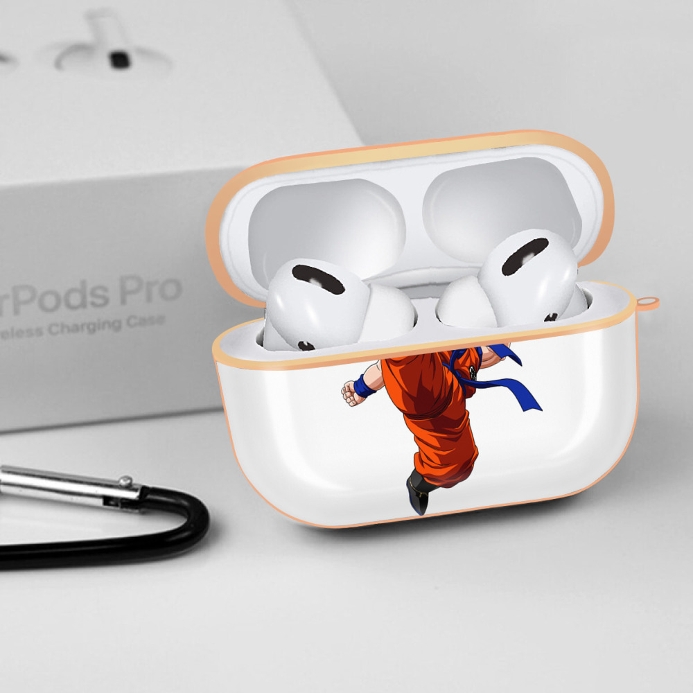 ドラゴンボール クリリン DRAGON BALL krillin 【AirPods Pro用】ハードシェル保護ケース｜耐衝撃・防指紋・カラビナ付き商品仕様