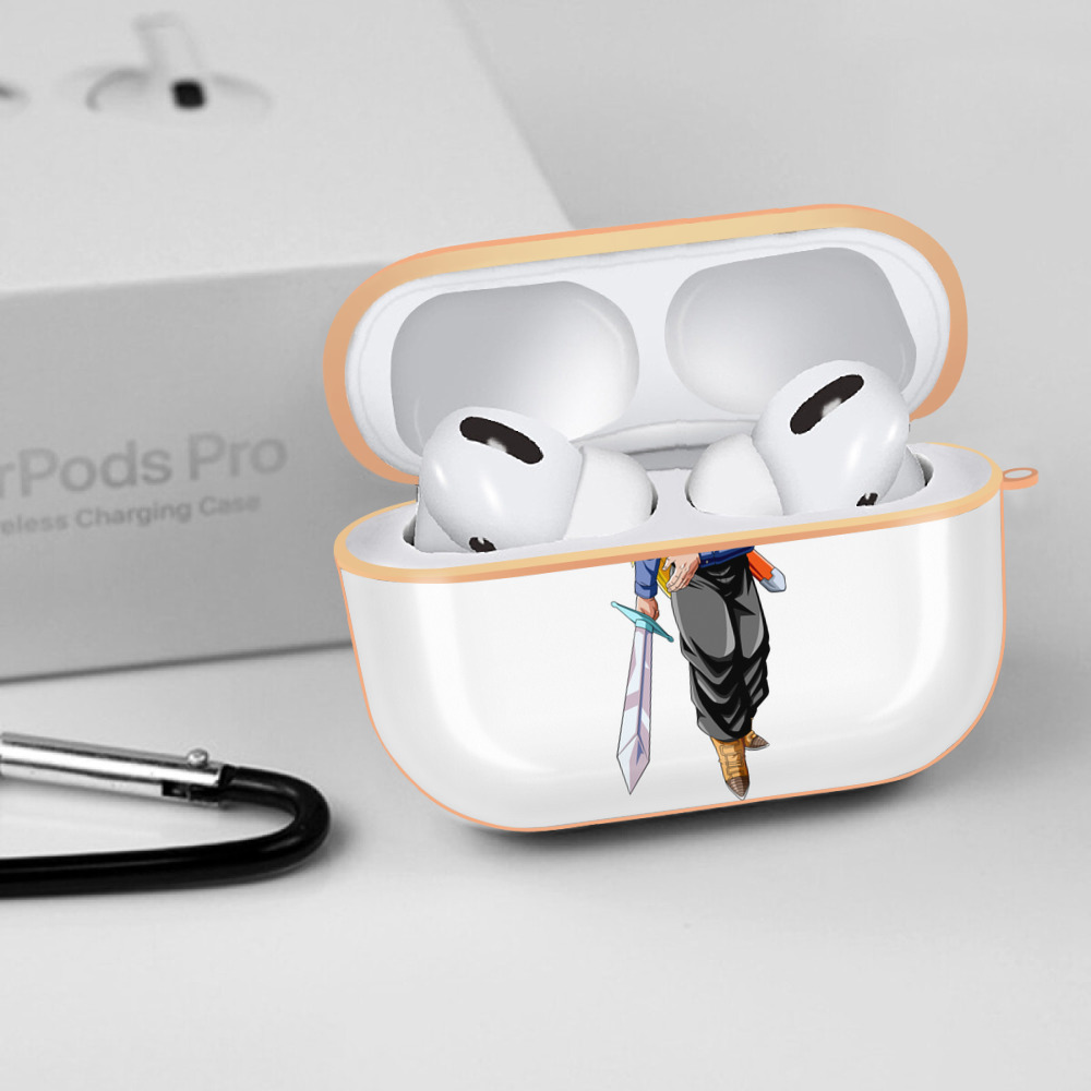 ドラゴンボール トランクス（Torankusu）DRAGON BALL Trunks 【AirPods Pro用】ハードシェル保護ケース｜耐衝撃・防指紋・カラビナ付き商品仕様