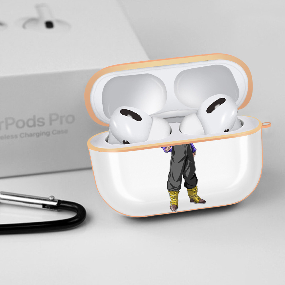 ドラゴンボール トランクス（Torankusu）DRAGON BALL Trunks 【AirPods Pro用】ハードシェル保護ケース｜耐衝撃・防指紋・カラビナ付き商品仕様
