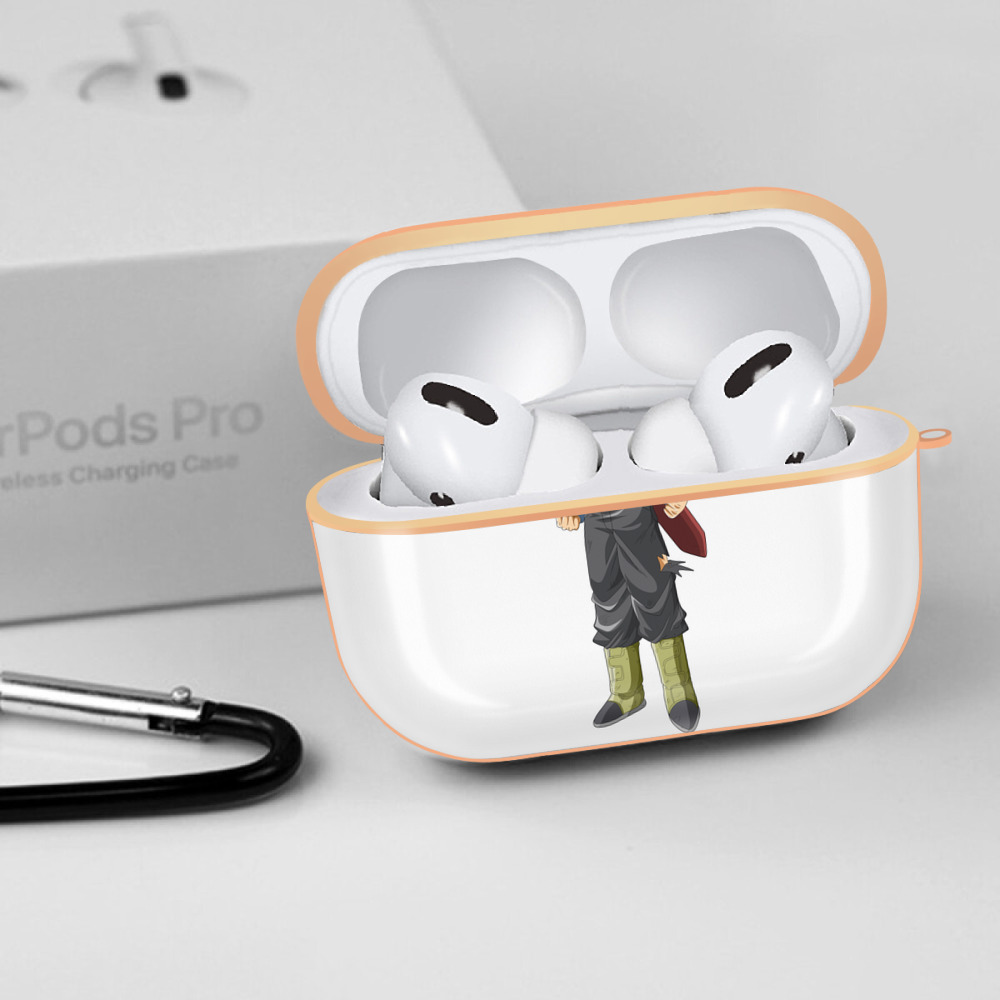 ドラゴンボール トランクス（Torankusu）DRAGON BALL Trunks 【AirPods Pro用】ハードシェル保護ケース｜耐衝撃・防指紋・カラビナ付き商品仕様