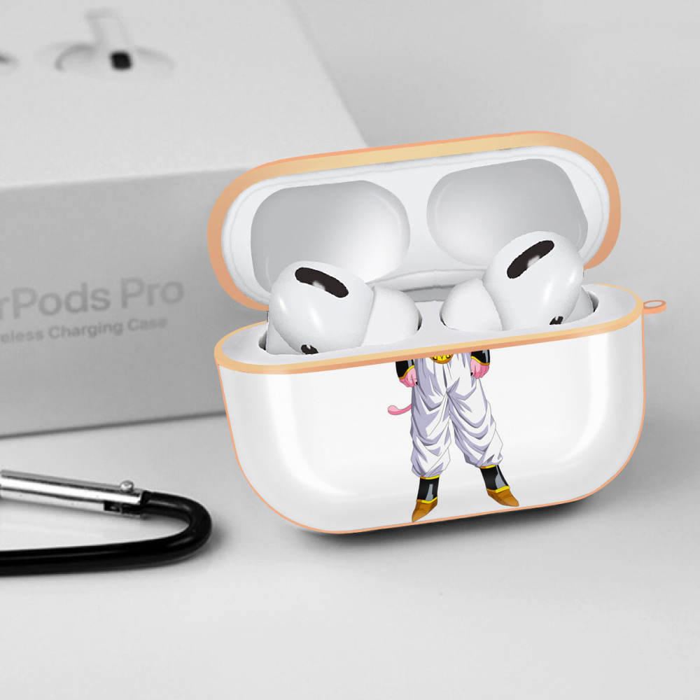 ドラゴンボール 魔人ブウ DRAGON BALL Majin Buu 【AirPods Pro用】ハードシェル保護ケース｜耐衝撃・防指紋・カラビナ付き商品仕様
