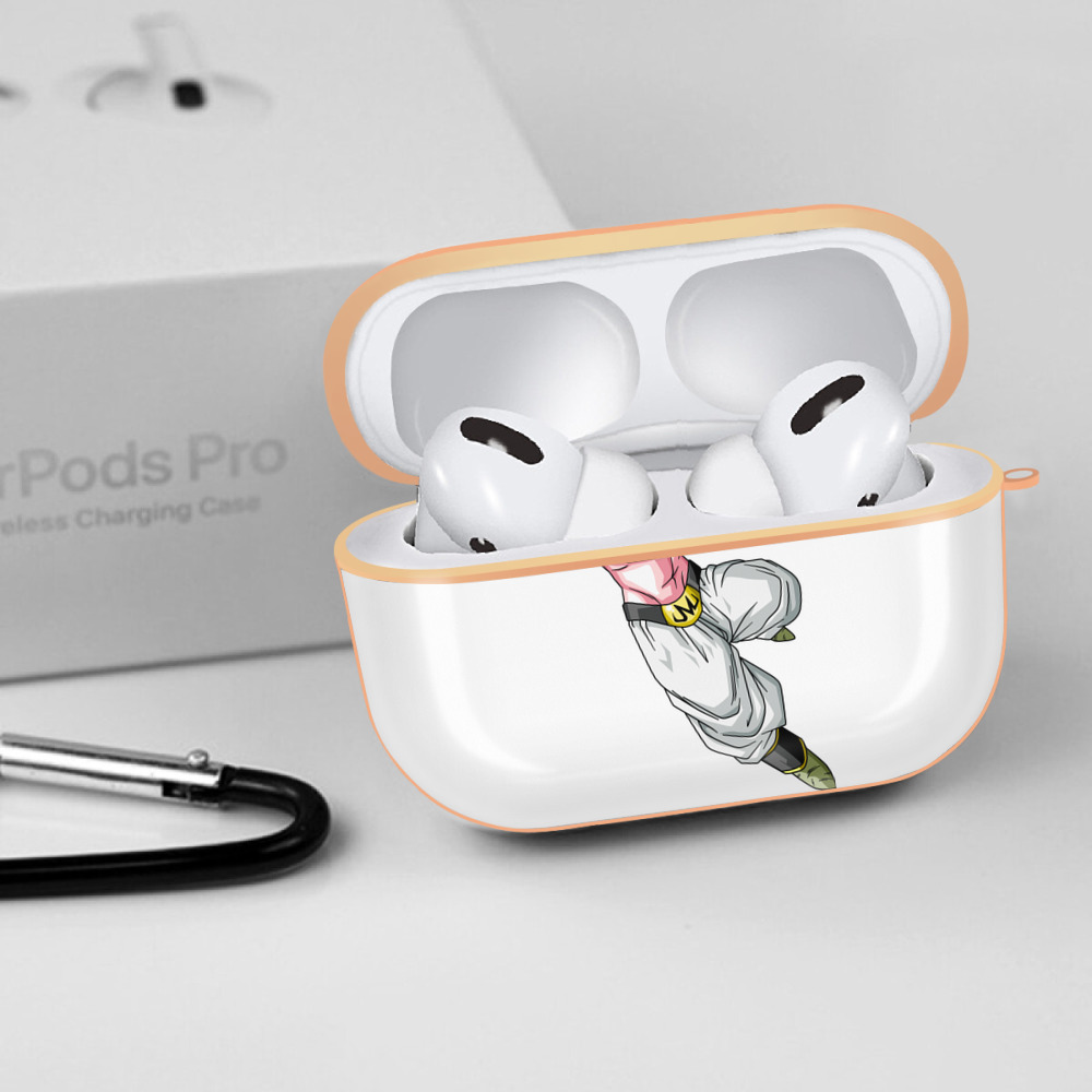 ドラゴンボール 魔人ブウ DRAGON BALL Majin Buu 【AirPods Pro用】ハードシェル保護ケース｜耐衝撃・防指紋・カラビナ付き商品仕様