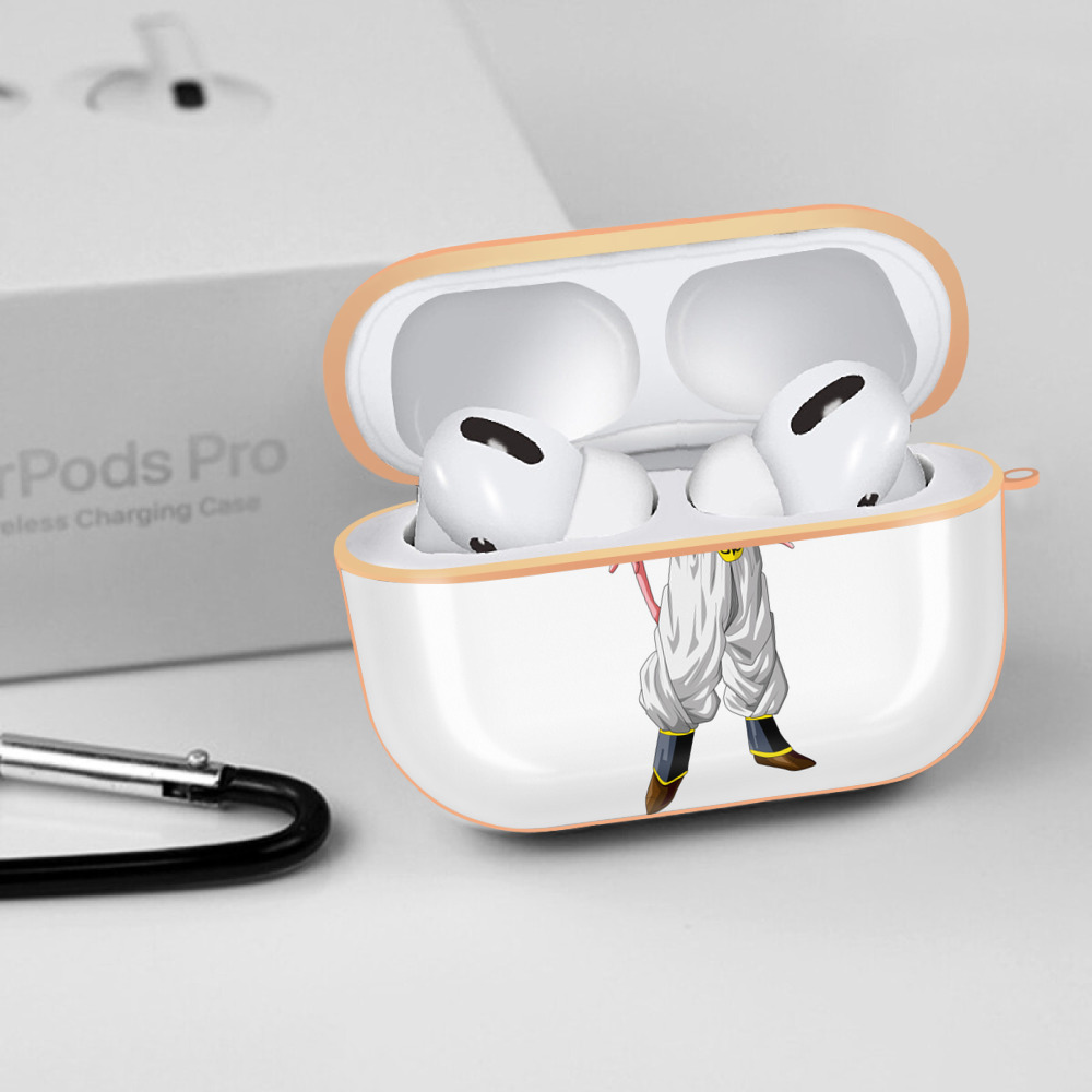 ドラゴンボール 魔人ブウ DRAGON BALL Majin Buu 【AirPods Pro用】ハードシェル保護ケース｜耐衝撃・防指紋・カラビナ付き商品仕様