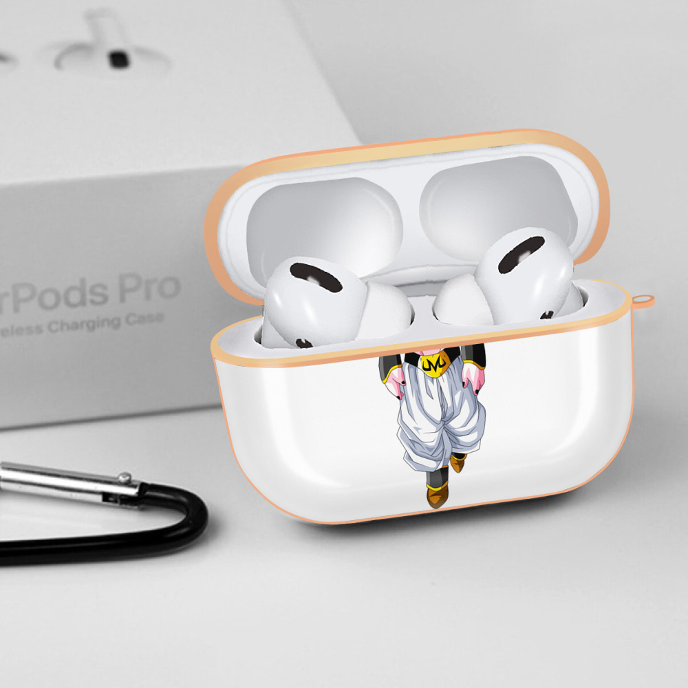 ドラゴンボール 魔人ブウ DRAGON BALL Majin Buu 【AirPods Pro用】ハードシェル保護ケース｜耐衝撃・防指紋・カラビナ付き商品仕様