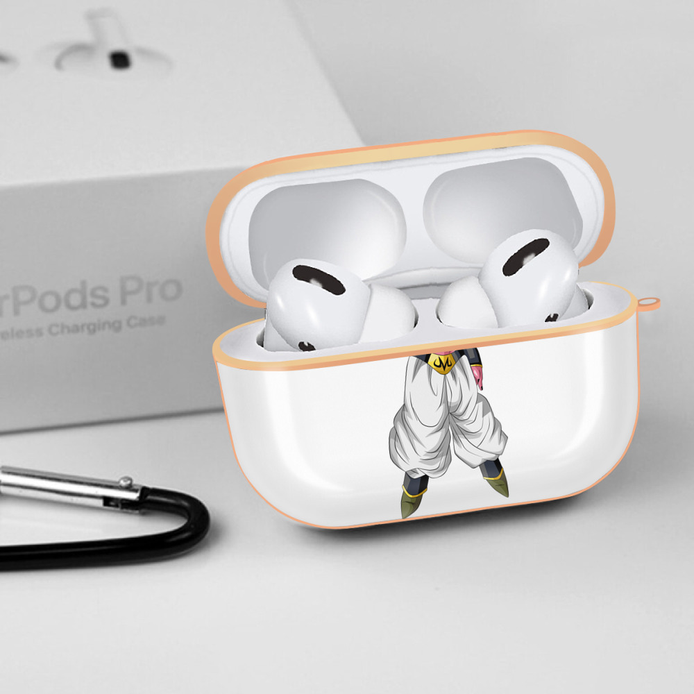ドラゴンボール 魔人ブウ DRAGON BALL Majin Buu 【AirPods Pro用】ハードシェル保護ケース｜耐衝撃・防指紋・カラビナ付き商品仕様