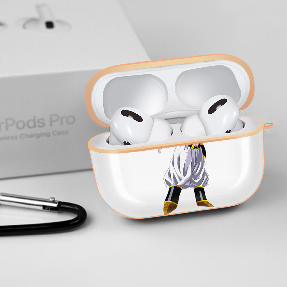 ドラゴンボール 魔人ブウ DRAGON BALL Majin Buu 【AirPods Pro用】ハードシェル保護ケース｜耐衝撃・防指紋・カラビナ付き商品仕様