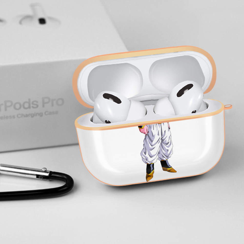 ドラゴンボール 魔人ブウ DRAGON BALL Majin Buu 【AirPods Pro用】ハードシェル保護ケース｜耐衝撃・防指紋・カラビナ付き商品仕様