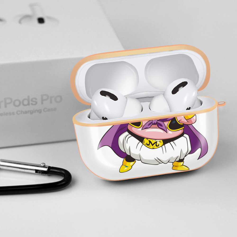 ドラゴンボール 魔人ブウ DRAGON BALL Majin Buu 【AirPods Pro用】ハードシェル保護ケース｜耐衝撃・防指紋・カラビナ付き商品仕様