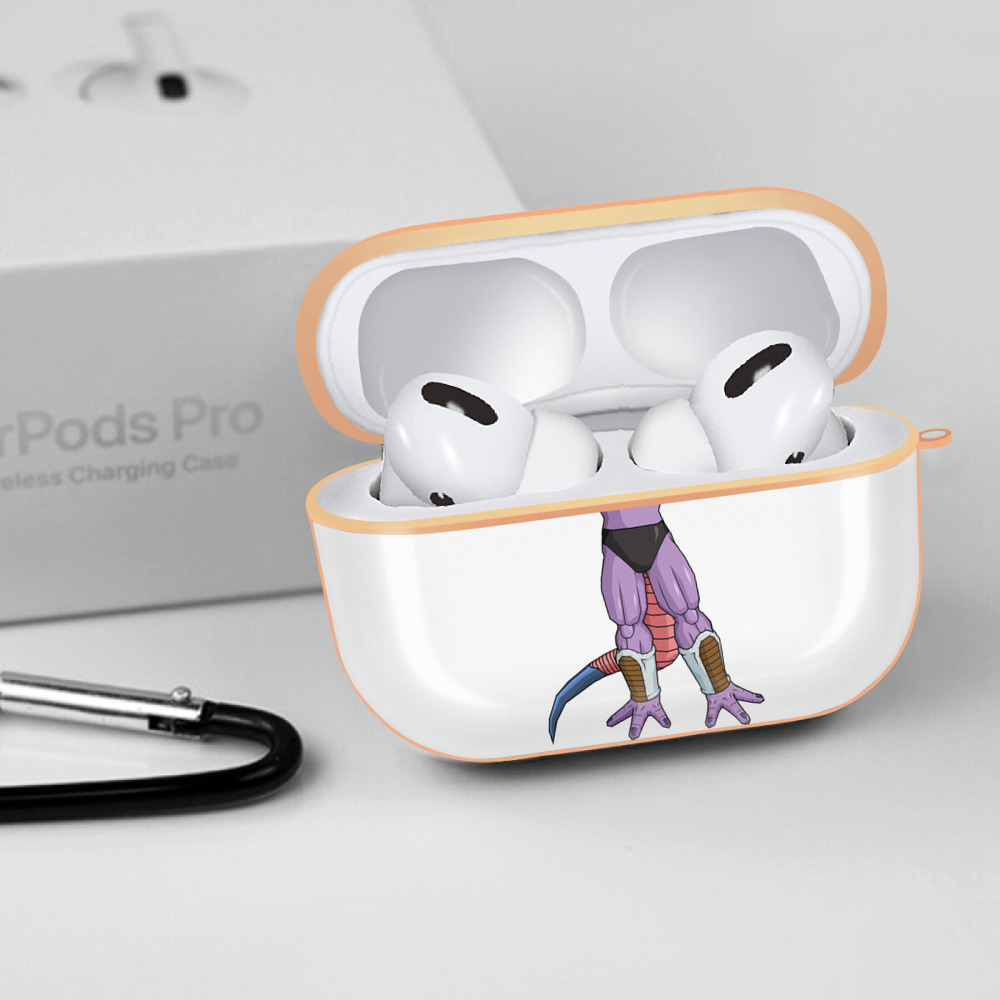 ドラゴンボール フリーザ DRAGON BALL Frieza 【AirPods Pro用】ハードシェル保護ケース｜耐衝撃・防指紋・カラビナ付き商品仕様