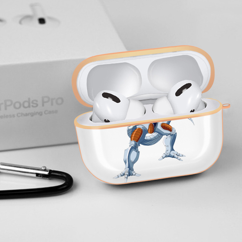 ドラゴンボール フリーザ DRAGON BALL Frieza 【AirPods Pro用】ハードシェル保護ケース｜耐衝撃・防指紋・カラビナ付き商品仕様