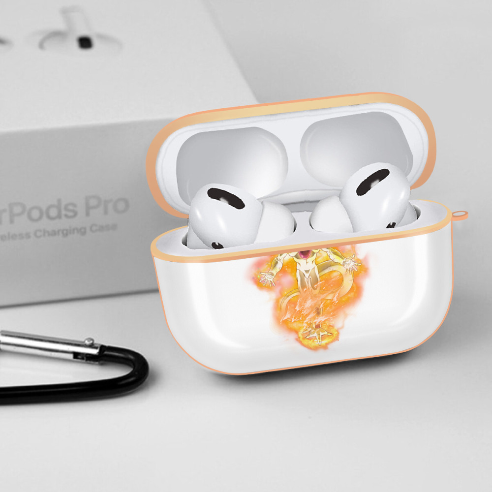 ドラゴンボール フリーザ DRAGON BALL Frieza 【AirPods Pro用】ハードシェル保護ケース｜耐衝撃・防指紋・カラビナ付き商品仕様