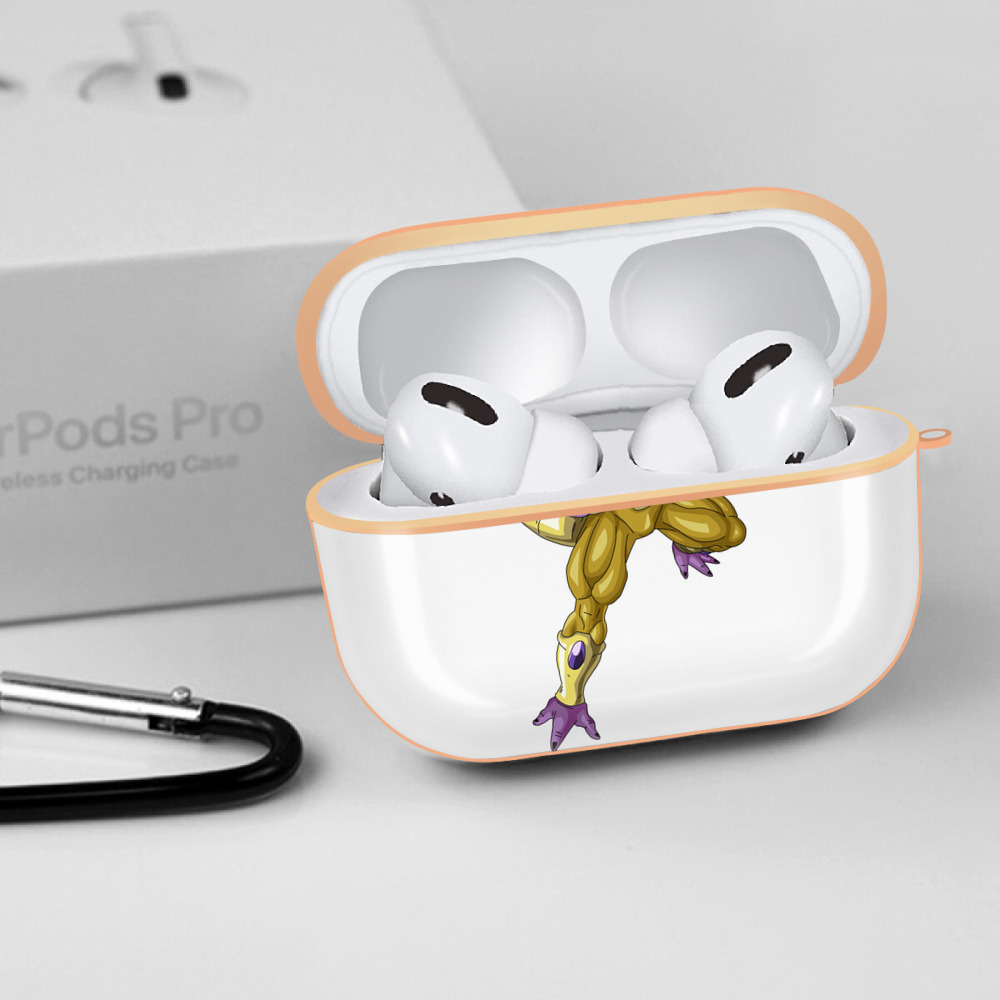 ドラゴンボール フリーザ DRAGON BALL Frieza 【AirPods Pro用】ハードシェル保護ケース｜耐衝撃・防指紋・カラビナ付き商品仕様