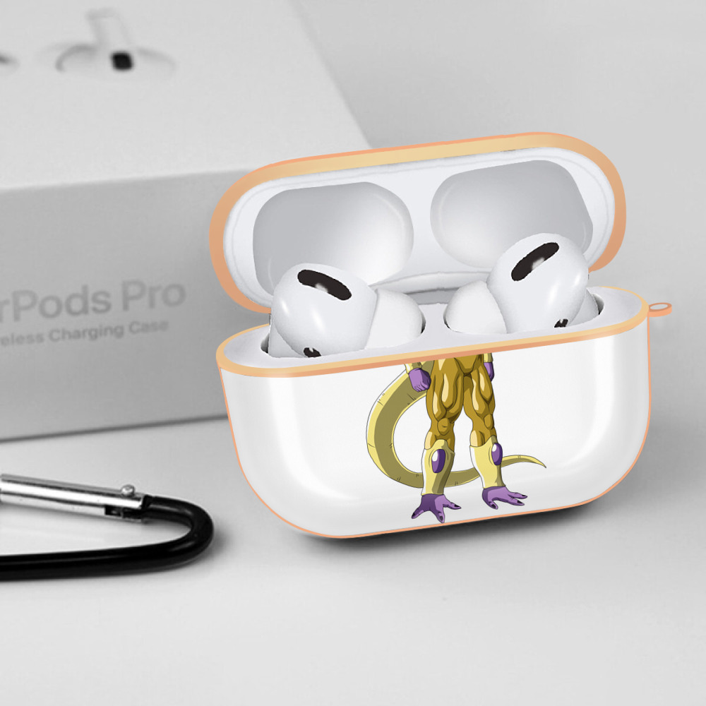 ドラゴンボール フリーザ DRAGON BALL Frieza 【AirPods Pro用】ハードシェル保護ケース｜耐衝撃・防指紋・カラビナ付き商品仕様