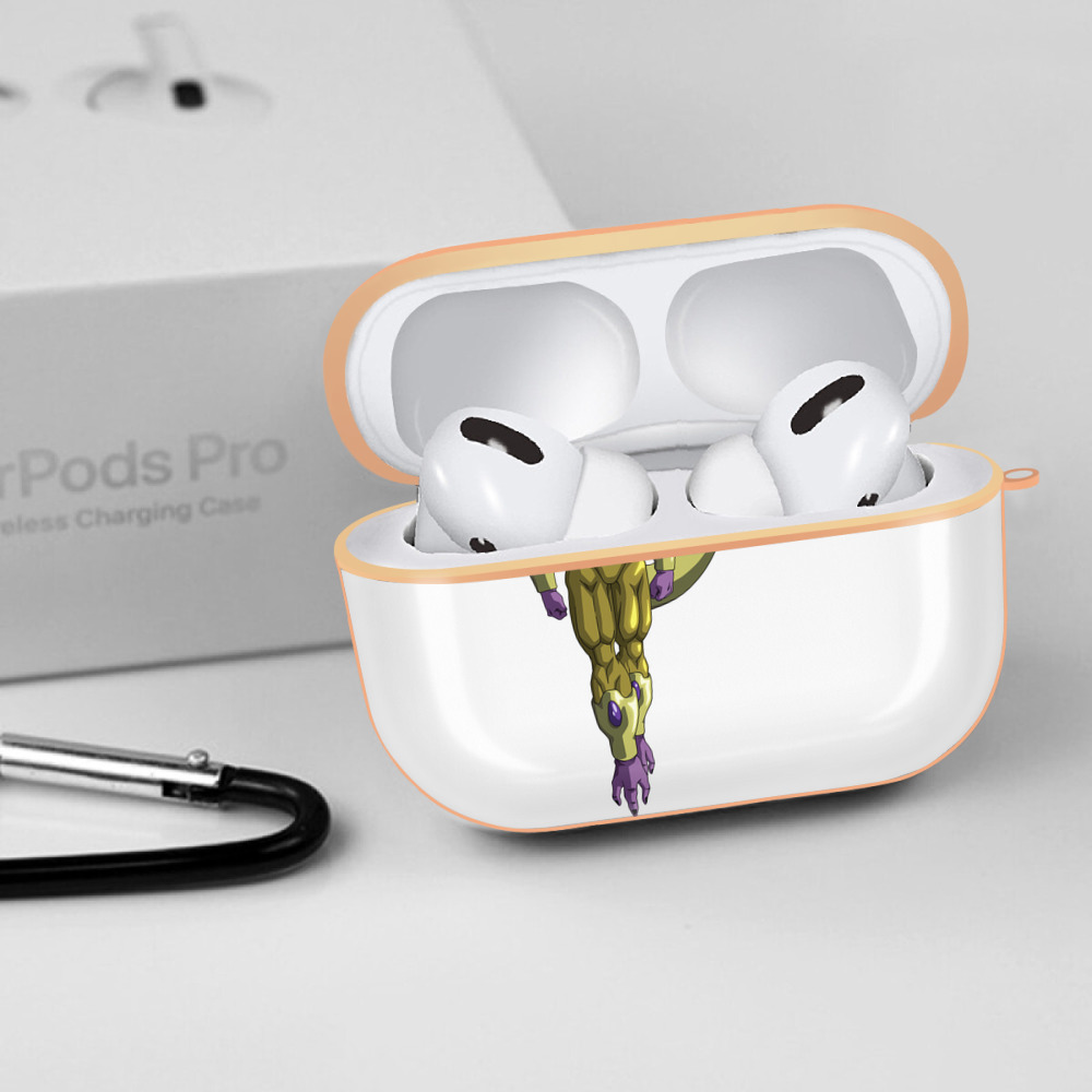 ドラゴンボール フリーザ DRAGON BALL Frieza 【AirPods Pro用】ハードシェル保護ケース｜耐衝撃・防指紋・カラビナ付き商品仕様