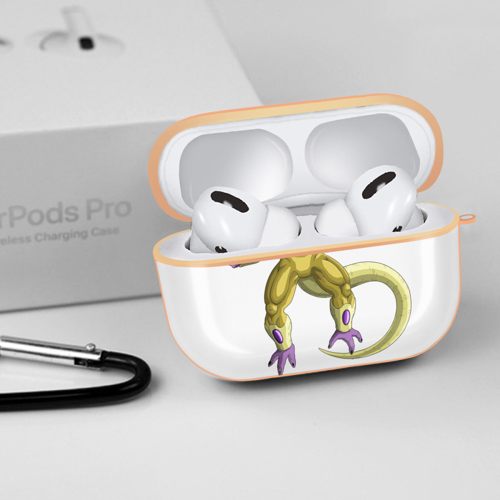 ドラゴンボール フリーザ DRAGON BALL Frieza 【AirPods Pro用】ハードシェル保護ケース｜耐衝撃・防指紋・カラビナ付き商品仕様