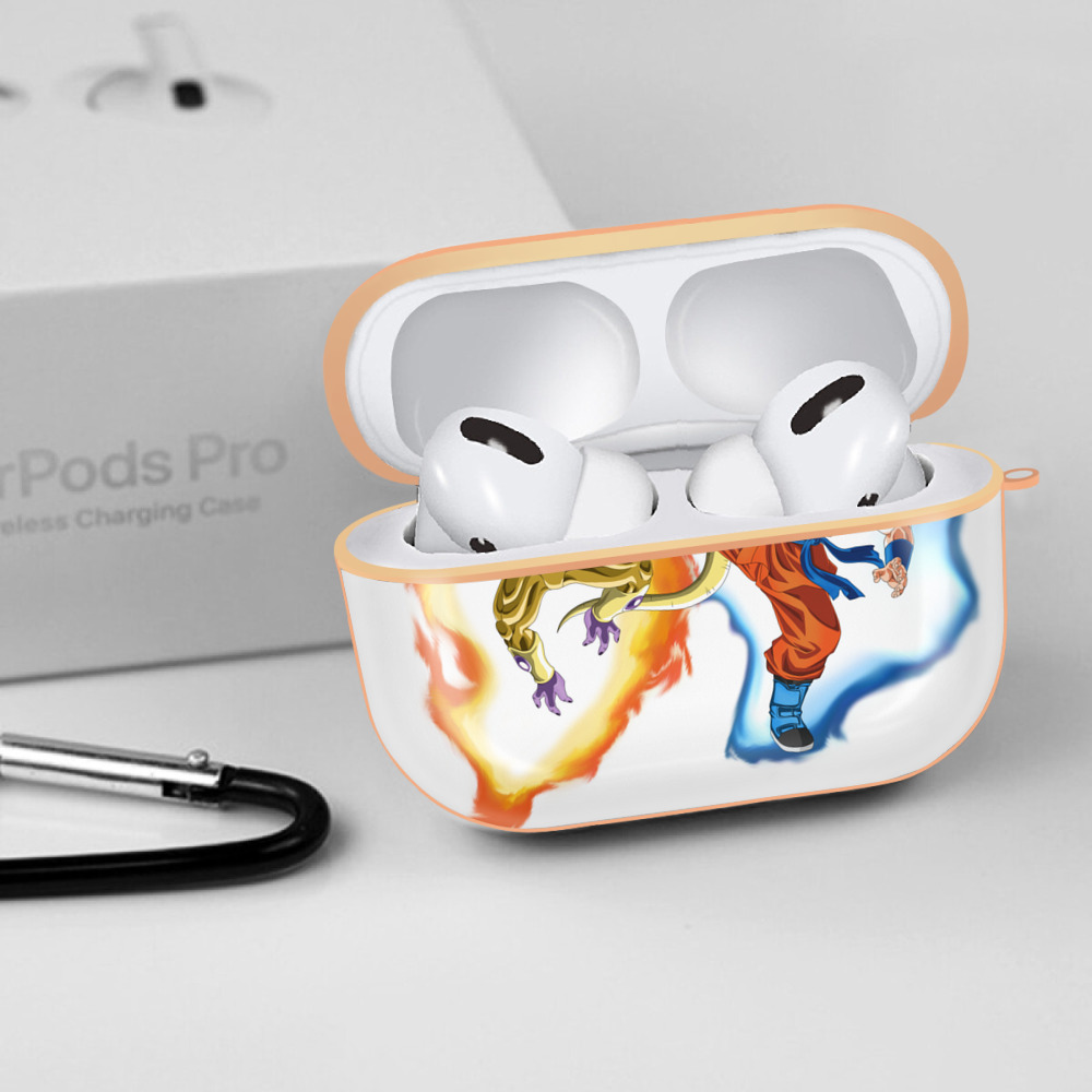 ドラゴンボール フリーザ DRAGON BALL Frieza 【AirPods Pro用】ハードシェル保護ケース｜耐衝撃・防指紋・カラビナ付き商品仕様