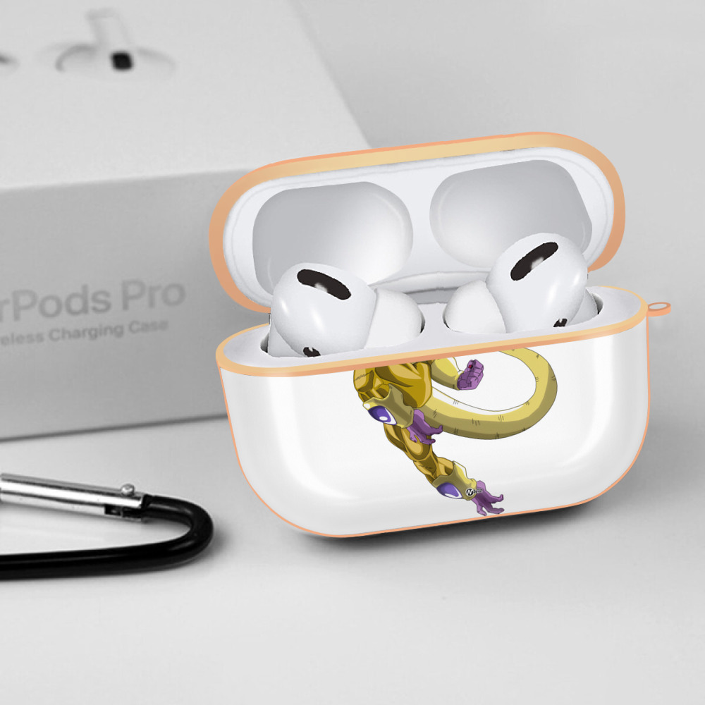 ドラゴンボール フリーザ DRAGON BALL Frieza 【AirPods Pro用】ハードシェル保護ケース｜耐衝撃・防指紋・カラビナ付き商品仕様