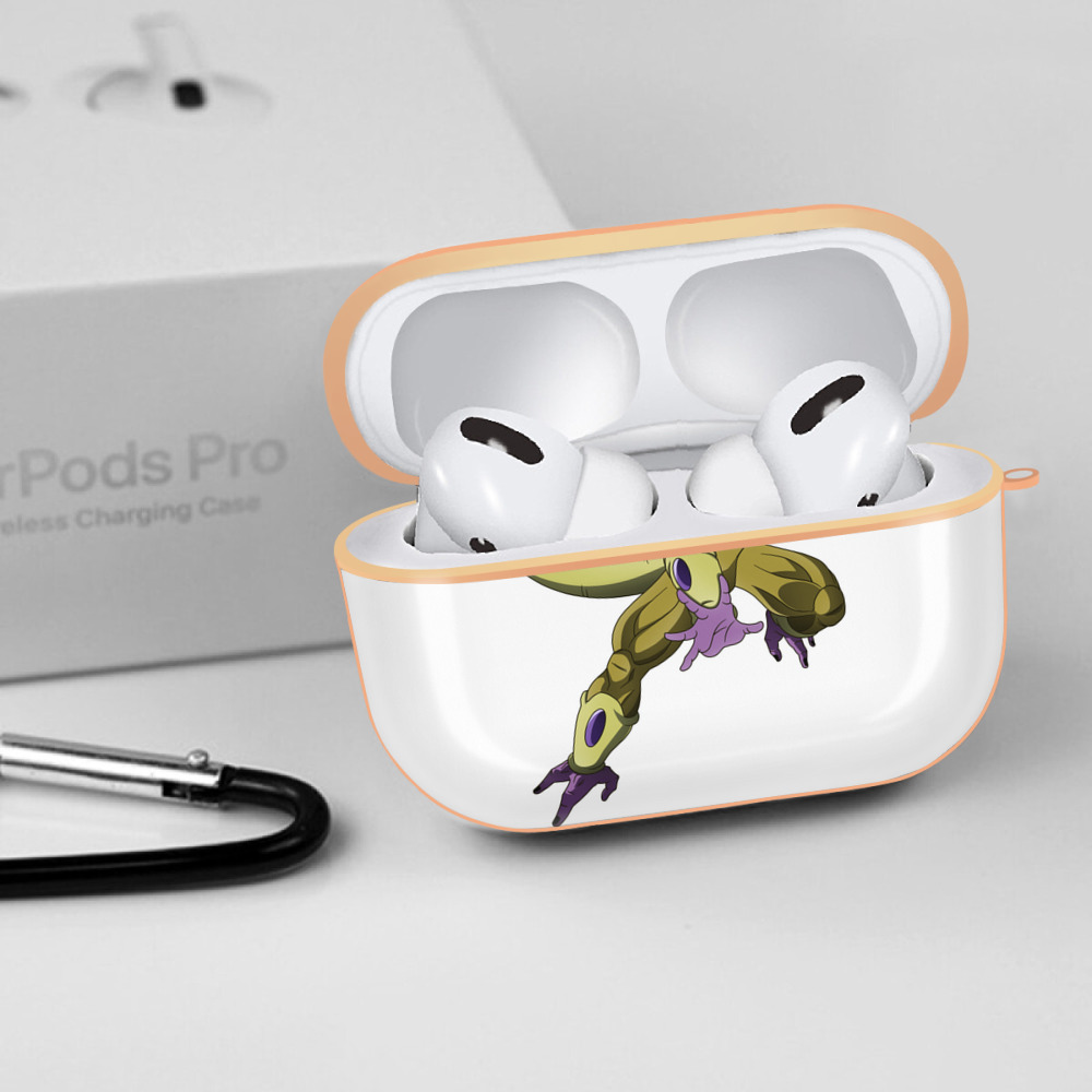 ドラゴンボール フリーザ DRAGON BALL Frieza 【AirPods Pro用】ハードシェル保護ケース｜耐衝撃・防指紋・カラビナ付き商品仕様