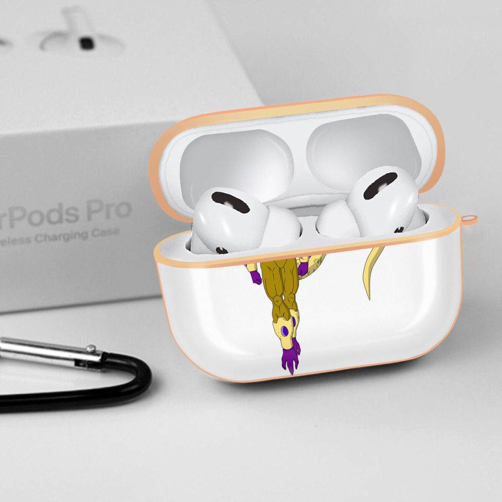 ドラゴンボール フリーザ DRAGON BALL Frieza 【AirPods Pro用】ハードシェル保護ケース｜耐衝撃・防指紋・カラビナ付き商品仕様