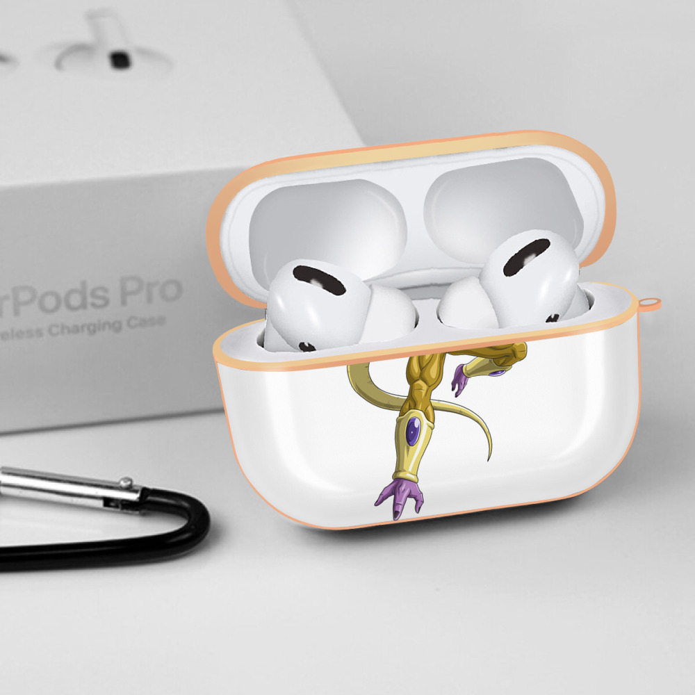 ドラゴンボール フリーザ DRAGON BALL Frieza 【AirPods Pro用】ハードシェル保護ケース｜耐衝撃・防指紋・カラビナ付き商品仕様