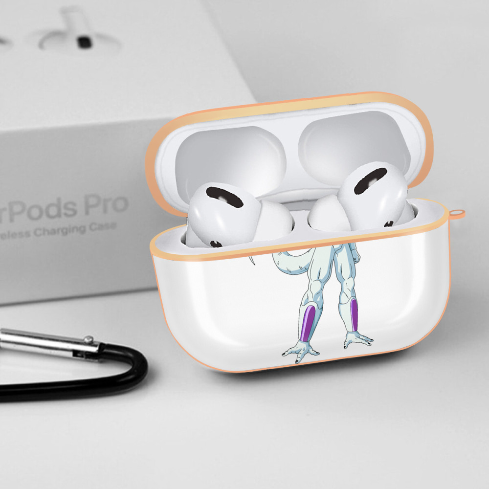 ドラゴンボール フリーザ DRAGON BALL Frieza 【AirPods Pro用】ハードシェル保護ケース｜耐衝撃・防指紋・カラビナ付き商品仕様