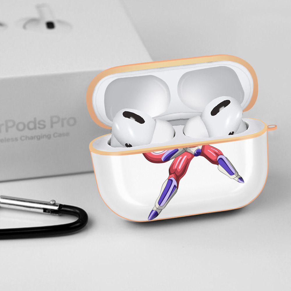 ドラゴンボール フリーザ DRAGON BALL Frieza 【AirPods Pro用】ハードシェル保護ケース｜耐衝撃・防指紋・カラビナ付き商品仕様
