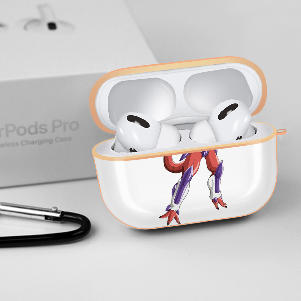 ドラゴンボール フリーザ DRAGON BALL Frieza 【AirPods Pro用】ハードシェル保護ケース｜耐衝撃・防指紋・カラビナ付き商品仕様