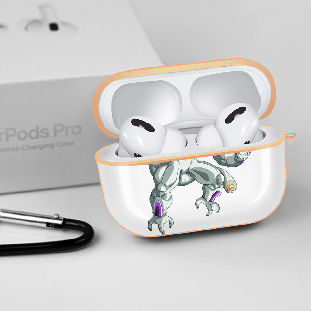 ドラゴンボール フリーザ DRAGON BALL Frieza 【AirPods Pro用】ハードシェル保護ケース｜耐衝撃・防指紋・カラビナ付き商品仕様