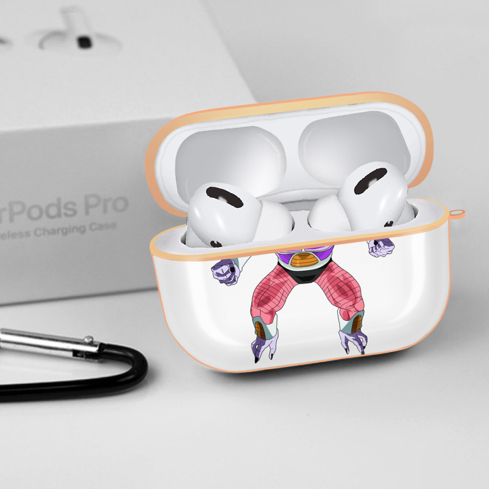 ドラゴンボール フリーザ DRAGON BALL Frieza 【AirPods Pro用】ハードシェル保護ケース｜耐衝撃・防指紋・カラビナ付き商品仕様