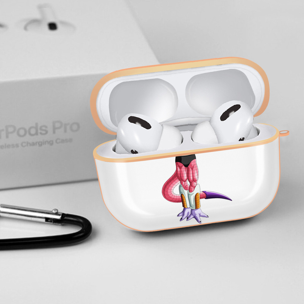ドラゴンボール フリーザ DRAGON BALL Frieza 【AirPods Pro用】ハードシェル保護ケース｜耐衝撃・防指紋・カラビナ付き商品仕様